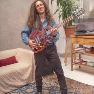 Gitara GL - Czerwona - obrazek 4