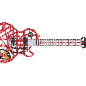 Gitara GL - Czerwona - obrazek 6