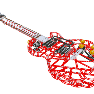 Gitara GL - Czerwona - obrazek 7