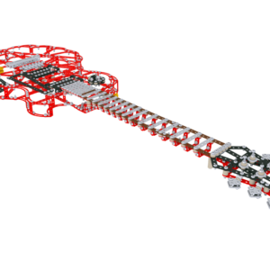 Gitara GL - Czerwona - obrazek 9