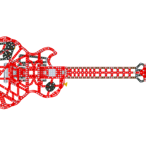 Gitara GL - Czerwona - obrazek 11