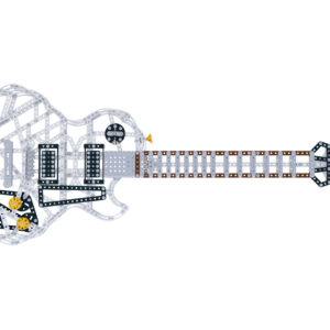 Gitara GL - Biała - obrazek 11