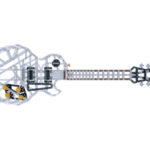 Gitara GL - Biała